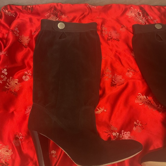 Michael Kors Black Heeled Boots - Picture 14 of 14